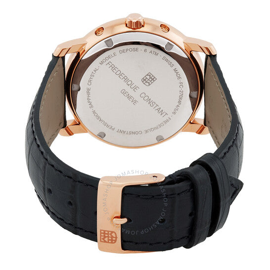 Frederique Constant, Classics Quartz Moon Phase Blue Dial Men's Watch