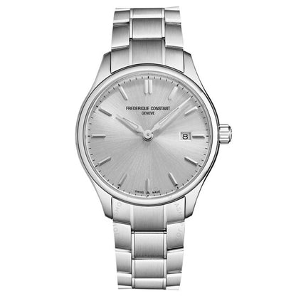 Frederique Constant, Classics Quartz Silver Dial Men's Watch