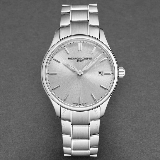 Frederique Constant, Classics Quartz Silver Dial Men's Watch