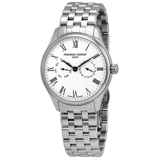 Frederique Constant, Classics Quartz White Dial Men's Watch