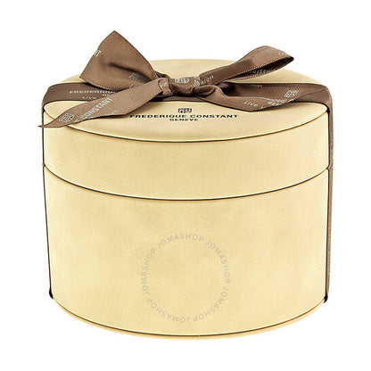 Frederique Constant, Classics Silver Dial Chronograph Leather Ladies Watch