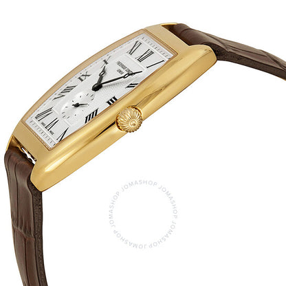 ساعة فريدريك كونستانت الكلاسيكية للسيدات بمينا فضي