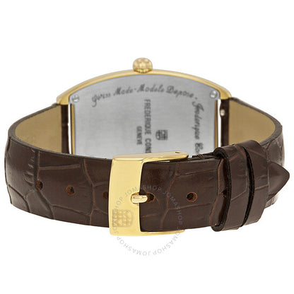 ساعة فريدريك كونستانت الكلاسيكية للسيدات بمينا فضي