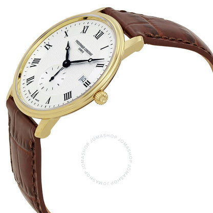 Frederique Constant, Classics Slim Line Silver Dial Men's Watch 245M5S5