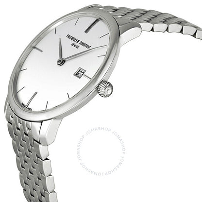 Frederique Constant, Automatic Curved Index Silver Dial Men's Watch