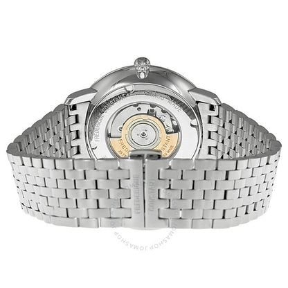 Frederique Constant, Automatic Curved Index Silver Dial Men's Watch