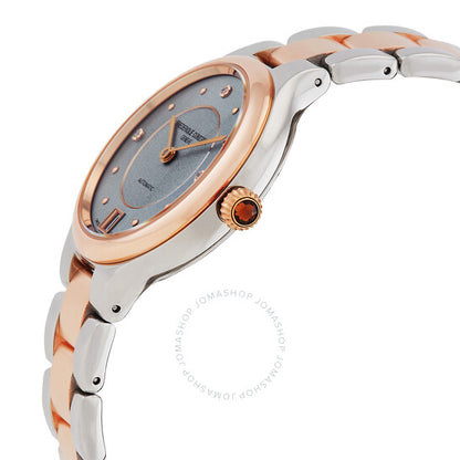 Frederique Constant, Delight Automatic Diamond Blue Dial Ladies Watch