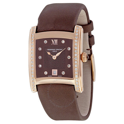 Frederique Constant, Delight Brown Dial Ladies Watch