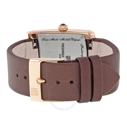Frederique Constant, Delight Brown Dial Ladies Watch