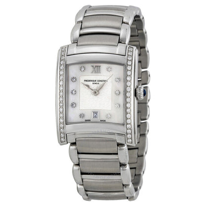 Frederique Constant, Delight Mother of Pearl Dial Stainless Steel Watch