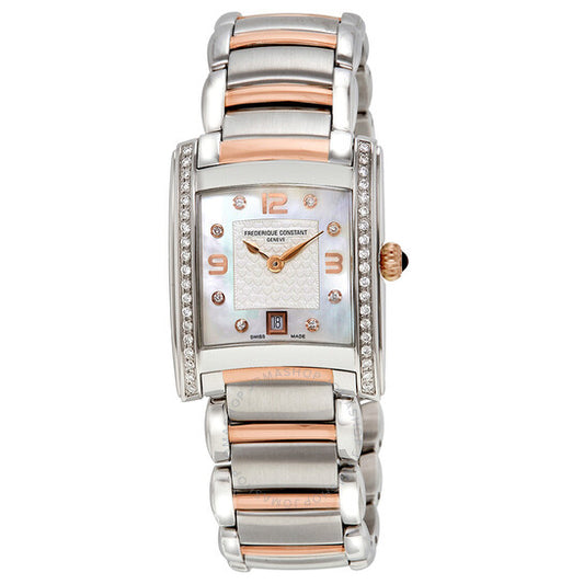 Frederique Constant, Delight Mother of Pearl Diamond Ladies Watch 220WAD2ECD2B