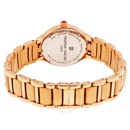 ساعة فريدريك كونستانت ديلايت النسائية بمينا من عرق اللؤلؤ