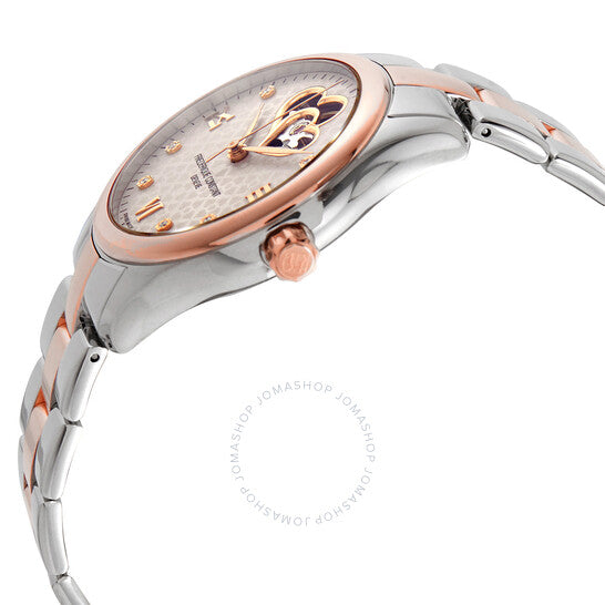 Frederique Constant, Double Heart Beat Automatic Diamond Ladies Watch