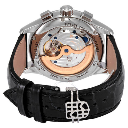 Frederique Constant, Flyback Chronograph Automatic Black Dial Men's Watch