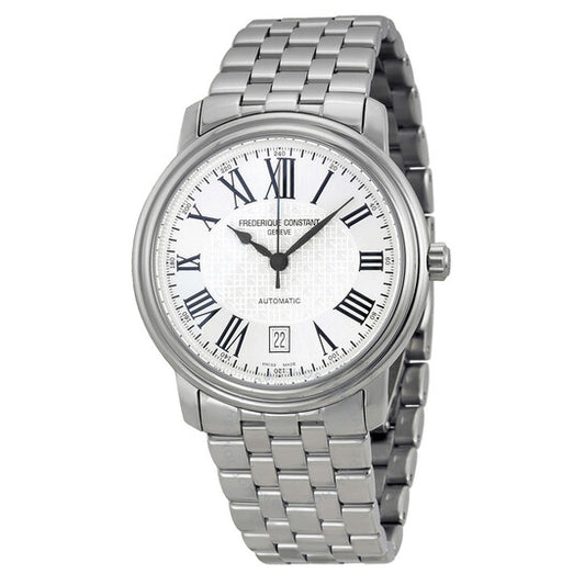 Frederique Constant, Geneve Classics Automatic Silver Dial Stainless Steel Men's Watch