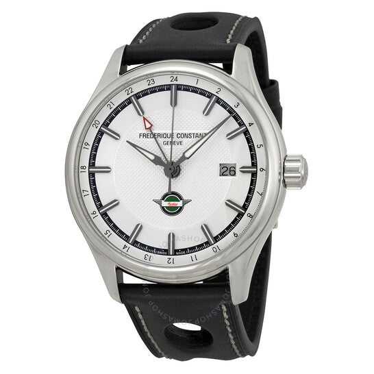 Frederique Constant, Healey GMT Silver Dial Men's Watch 350HS5B6