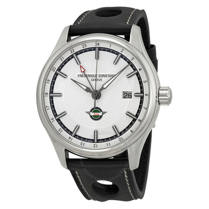 Frederique Constant, Healey GMT Silver Dial Men's Watch 350HS5B6