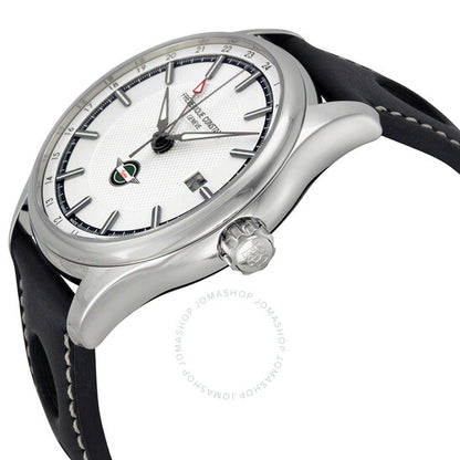 Frederique Constant, Healey GMT Silver Dial Men's Watch 350HS5B6