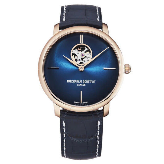 Frederique Constant, Heart Beat Automatic Blue Dial Men's Watch