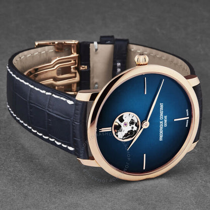 Frederique Constant, Heart Beat Automatic Blue Dial Men's Watch