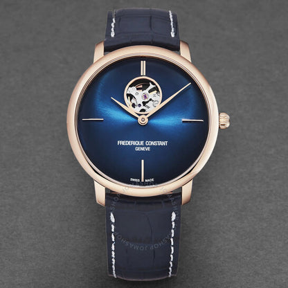 Frederique Constant, Heart Beat Automatic Blue Dial Men's Watch