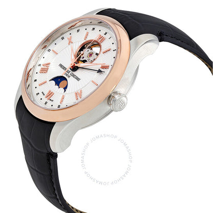 ساعة فريدريك كونستانت، هارت بيت أوتوماتيكية للرجال بمينا أبيض