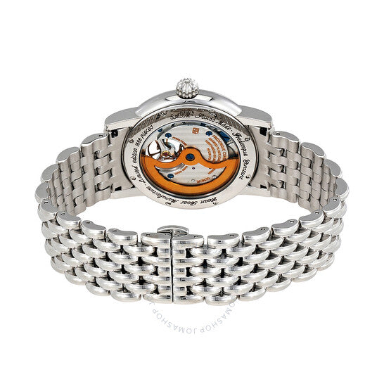 Frederique Constant, Heart Beat Black and Silver Dial Men's Watch