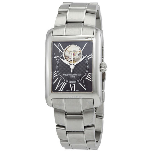 Frederique Constant, Heartbeat Automatic Black Dial Ladies Watch