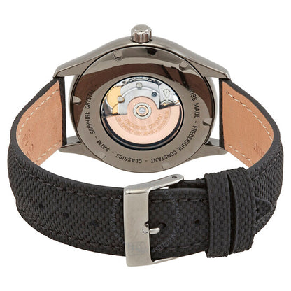 Frederique Constant, Heartbeat Automatic Black Dial Men's Watch