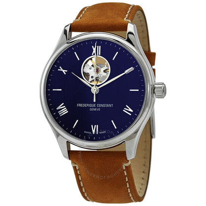 Frederique Constant, Heartbeat Automatic Blue Dial Men's Watch