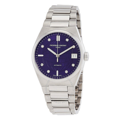 Frederique Constant, Highlife Automatic Purple Dial Ladies Watch