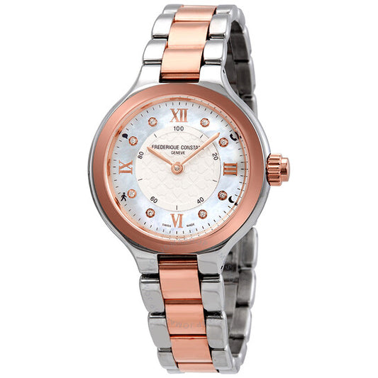 Frederique Constant, Horological Mother of pearl Dial Ladies Smart Watch