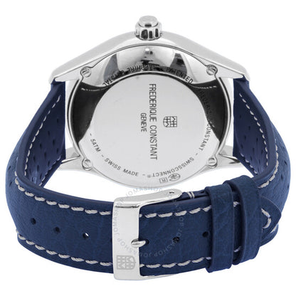 Frederique Constant, Horological Quartz Blue Dial Men's Smart Watch