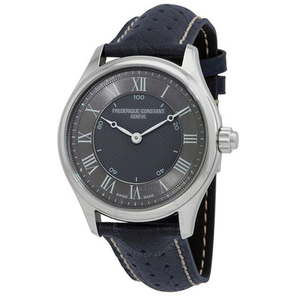 Frederique Constant, Horological Quartz Grey Dial Men's Smart Watch