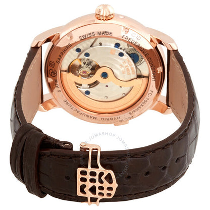 Frederique Constant, Hybrid Manufacture Automatic Silver Dial Men's Smart Watch