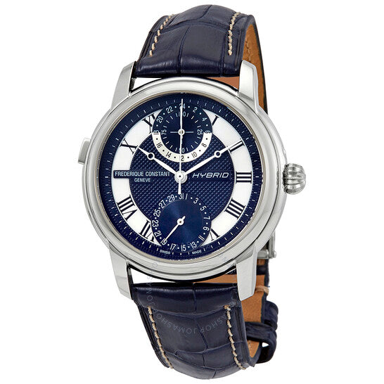 Frederique Constant, Hybrid Navy Dial Manufacture Automatic Men's Smart Watch