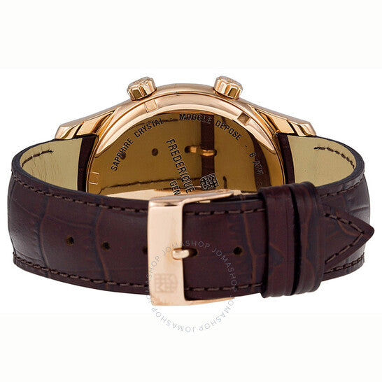 Frederique Constant, Index Worldtimer Silver Dial Men's Watch