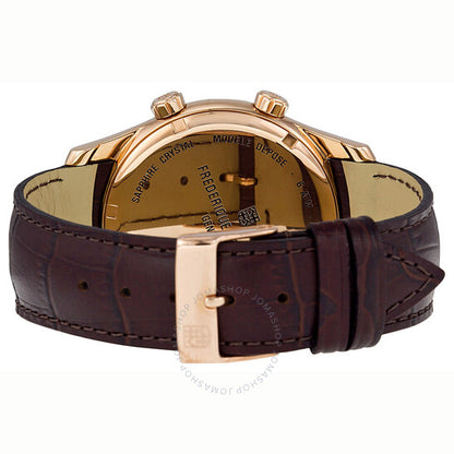 Frederique Constant, Index Worldtimer Silver Dial Men's Watch