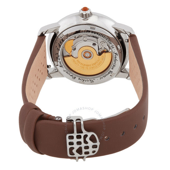 ساعة فريدريك كونستانت لوف هارت بيت الأوتوماتيكية المرصعة بالألماس للسيدات