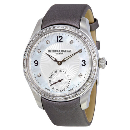 Frederique Constant, Maxitime Mother of Pearl Dial Diamond Ladies Watch
