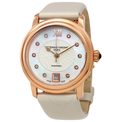 Frederique Constant, Mother of Pearl Dial Ladies Watch