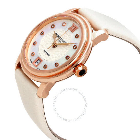 Frederique Constant, Mother of Pearl Dial Ladies Watch