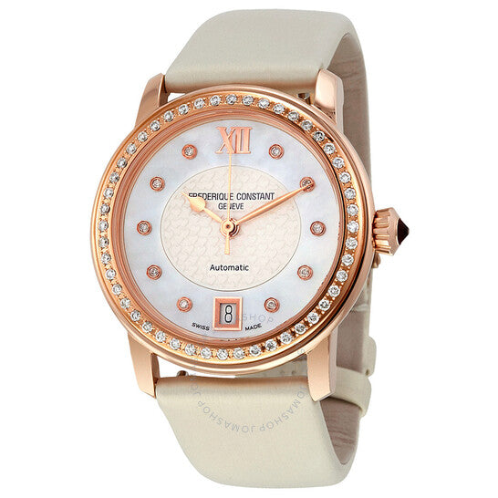 Frederique Constant, Mother of Pearl Dial Ladies Watch