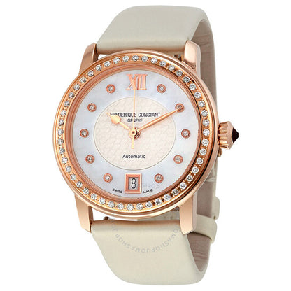 Frederique Constant, Mother of Pearl Dial Ladies Watch