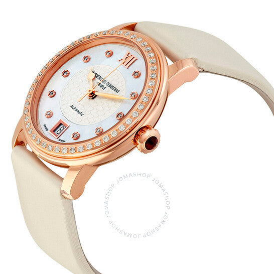 Frederique Constant, Mother of Pearl Dial Ladies Watch