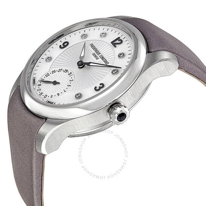 Frederique Constant, Mother of Pearl Leather Ladies Watch