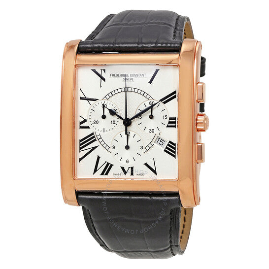 Frederique Constant, Persuasion Chronograph Silver Dial Men's Watch