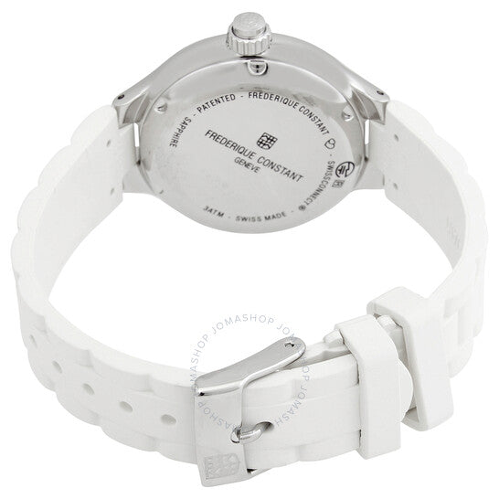 ساعة فريدريك كونستانت الذكية للسيدات، كوارتز، مينا خضراء