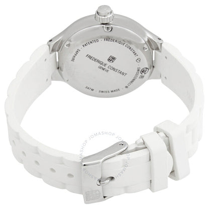 ساعة فريدريك كونستانت الذكية للسيدات، كوارتز، مينا خضراء