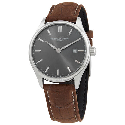 Frederique Constant, Quartz Grey Dial Men's Watch